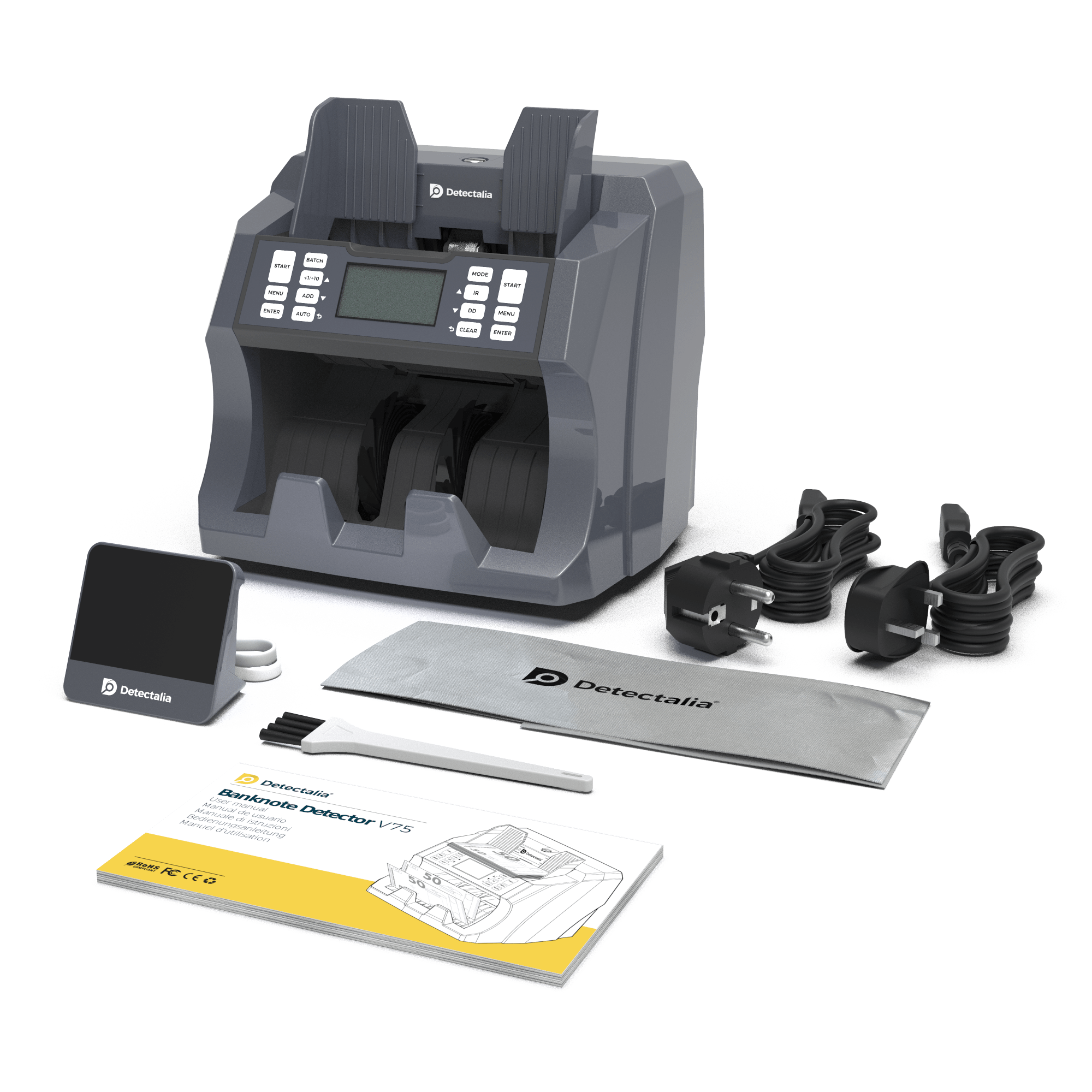 Contabanconote Detectalia V75 - Contenuto scatola