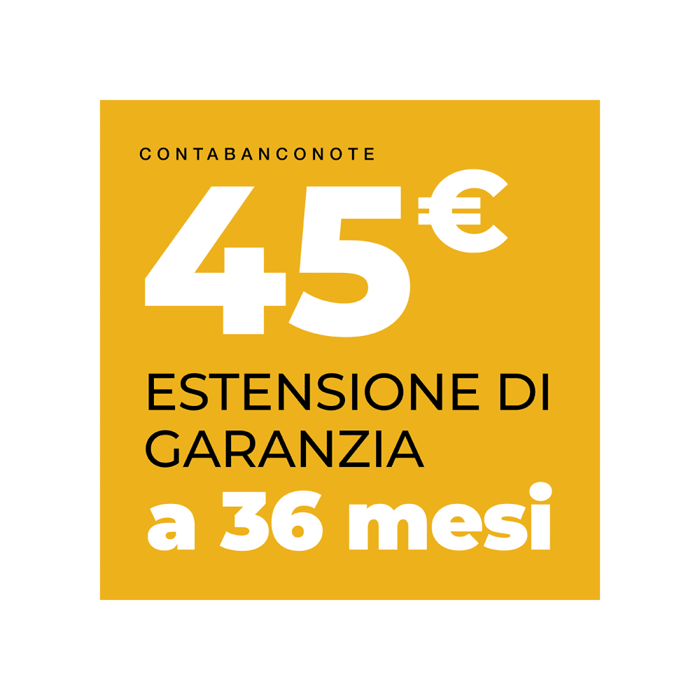 Estensione di garanzia a 36 mesi - Contabanconote