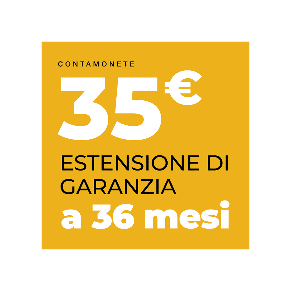 Estensione di garanzia a 36 mesi - Contamonete