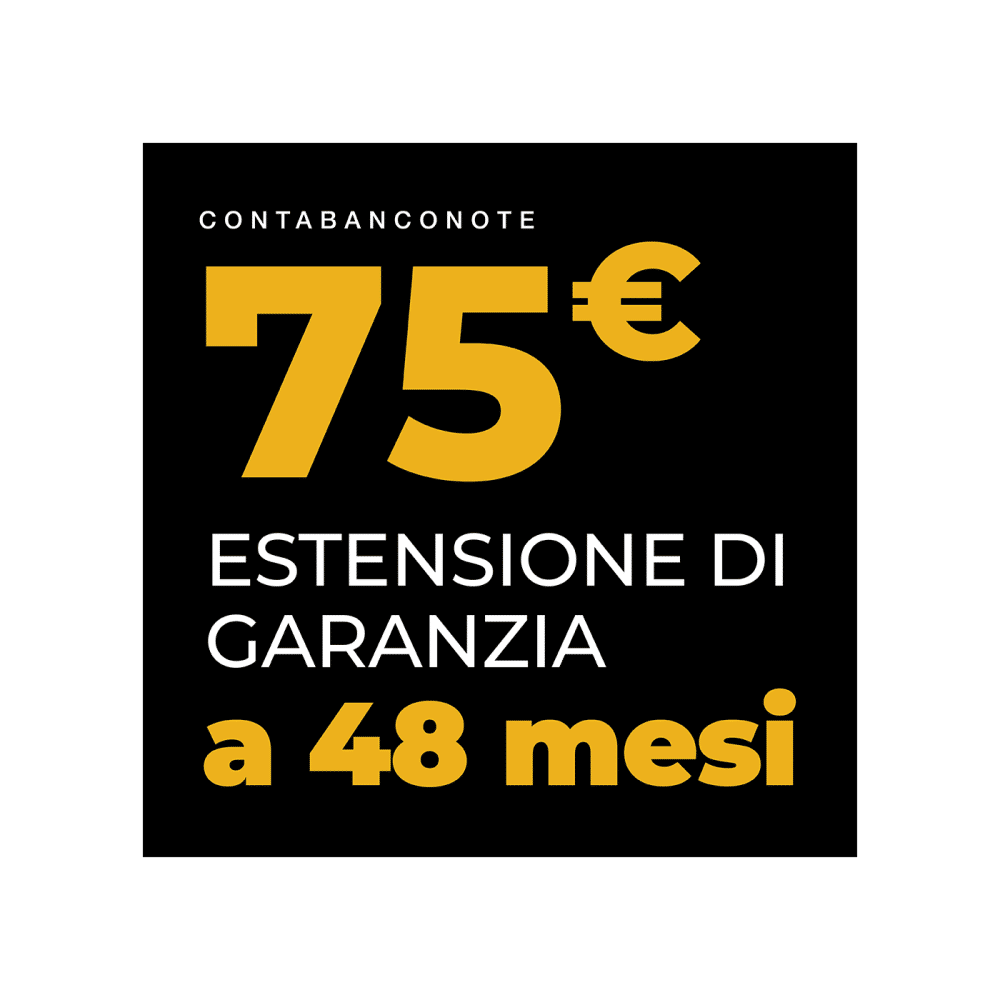 Estensione di garanzia a 48 mesi - Contabanconote