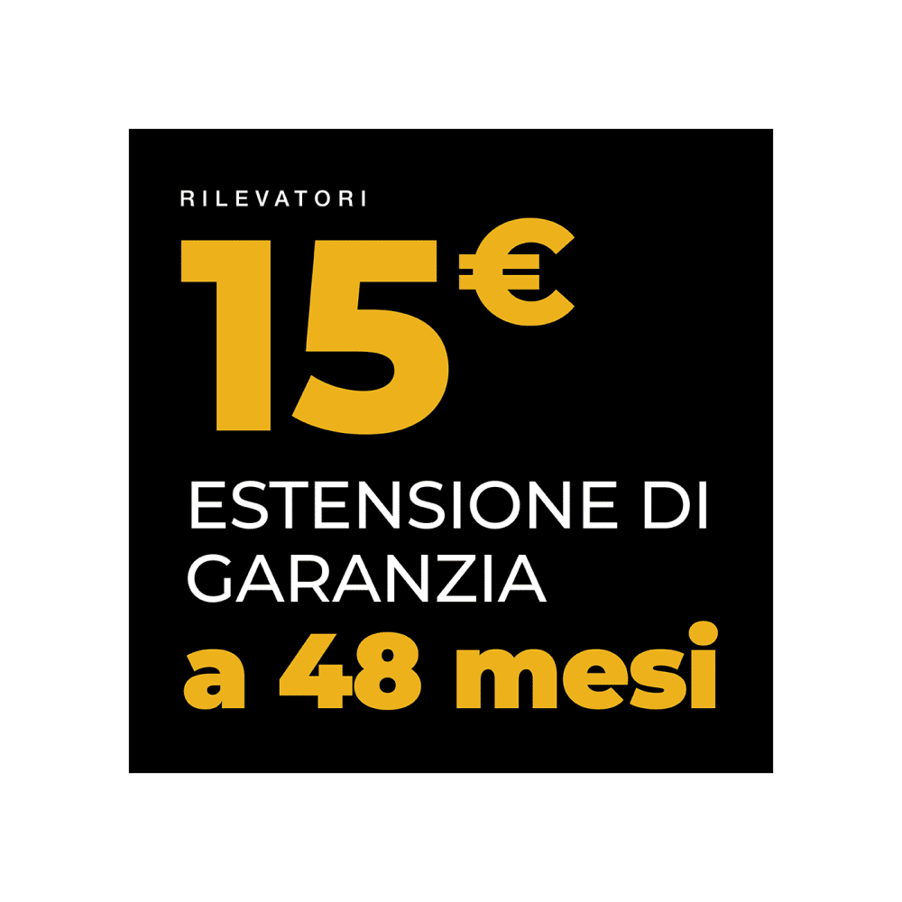 Estensione di garanzia a 48 mesi - Rilevatore