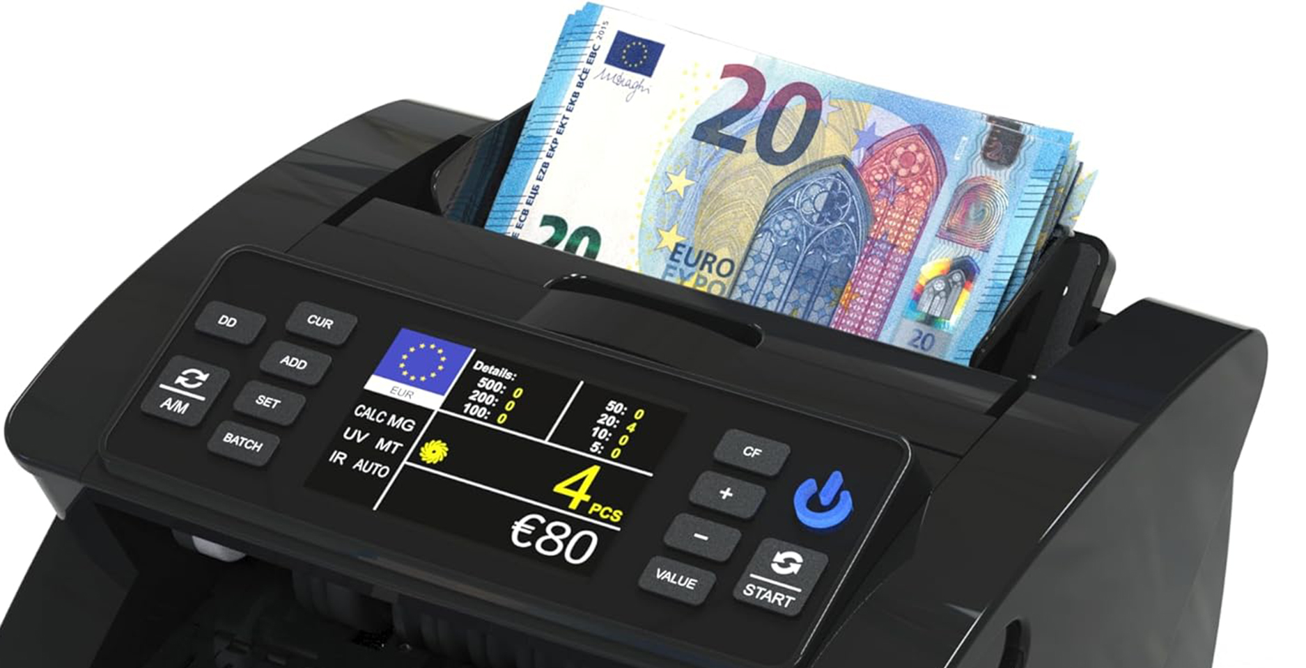 Contabanconote Detectalia Italia V10 - Alta carica