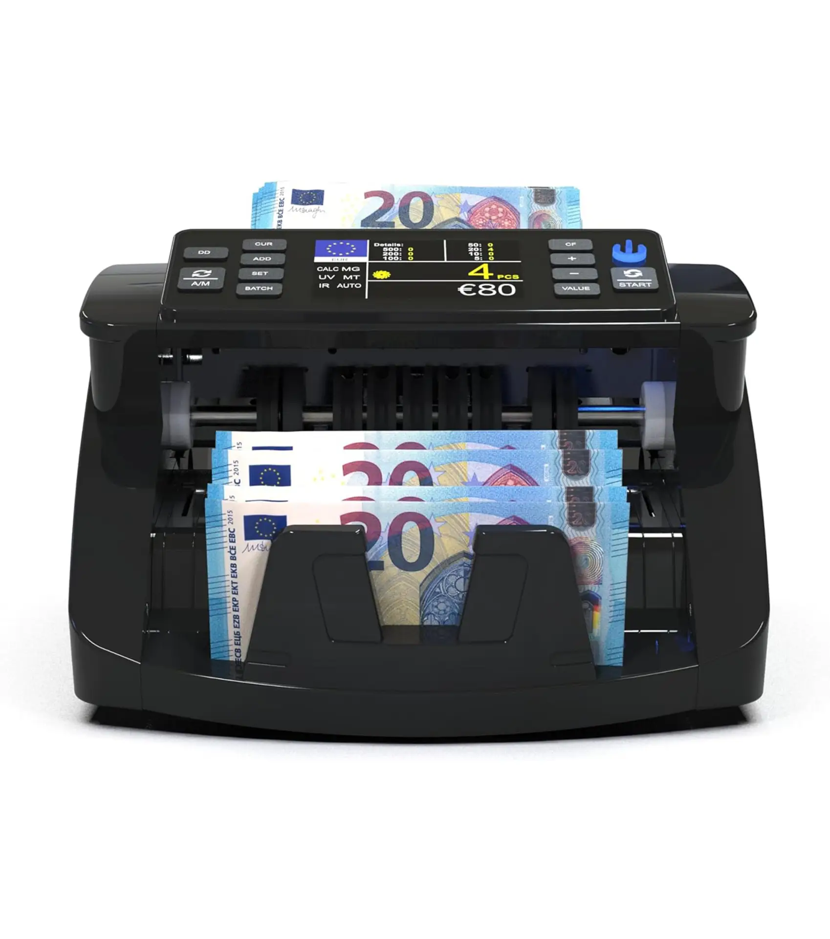 Contabanconote Detectalia Italia V10 - Fronte